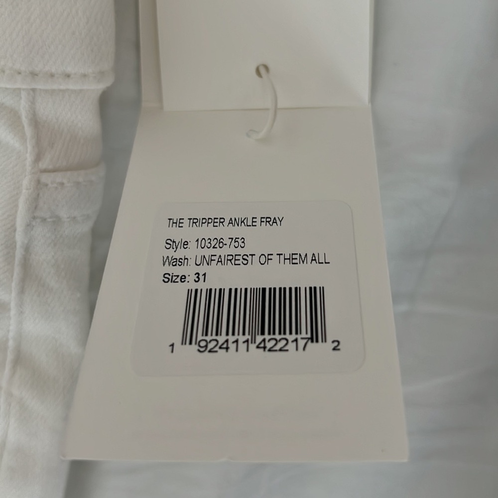 MOTHER High Rise White Jeans - Picture 9 of 11